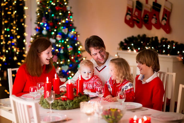 Noel là dịp để các thành viên trong gia đình được quây quần, sum họp bên nhau
