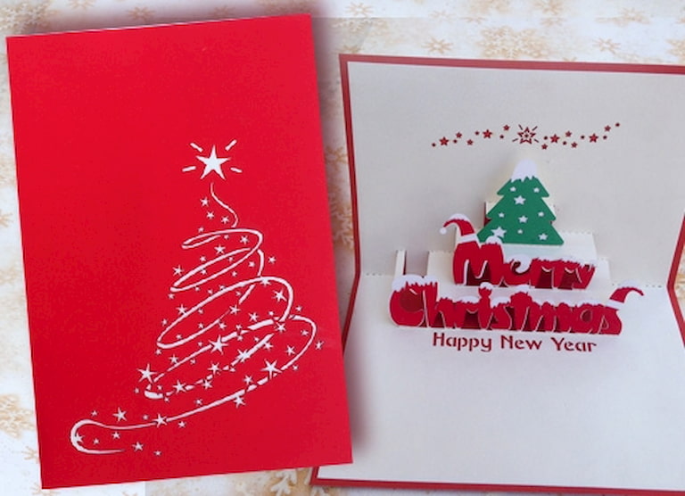 Thiết kế những chiếc thiệp ý nghĩa để tặng cho người thân nhân dịp Noel